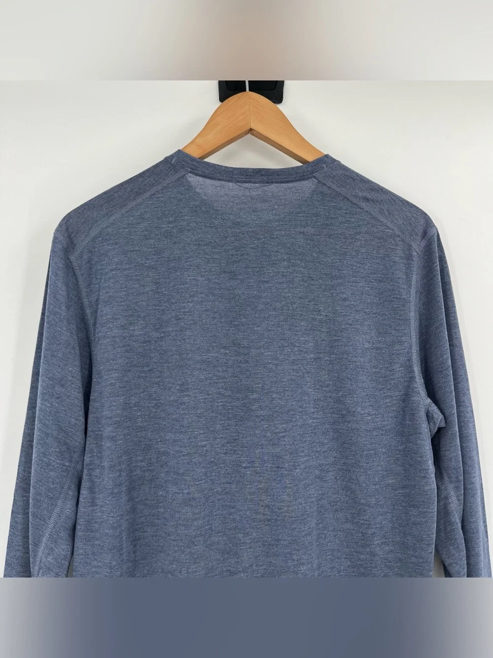 NWT Patagonia Capilene Cool Trail Long Sleeve Hiking Shirt Men’s blue S Gorpcore - Picture 4 of 13